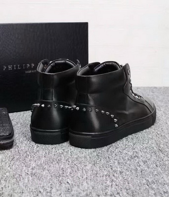 PhiliPP Plein High-Top Fashion Men Shoes--020